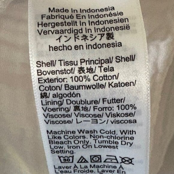 J. Crew V-Neck Midi Dress in Soft Cotton Gauze - White - M - Picture 8 of 9